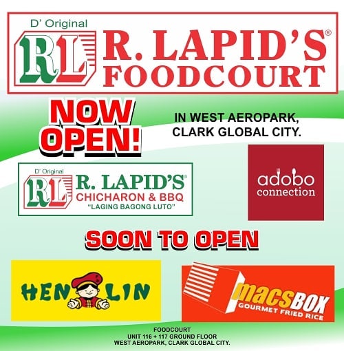 We are now open @ Clark Global City.